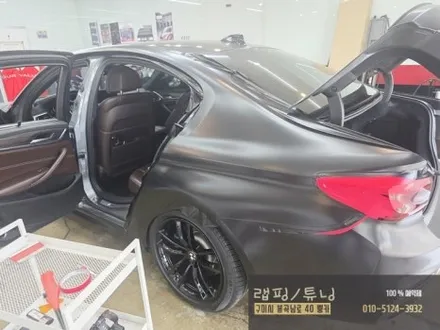 구미랩핑 BMW 5시리즈 G30 전체랩핑 차량 부분 재시공 랩핑 구미뿡카 / 구미 봉곡남로