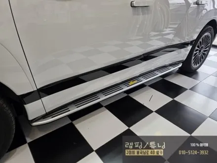현대 아이오닉9 모빌하임 바닥매트 + 순정 사이드스텝 장착 구미튜닝 / 구미뿡카 / 구미 봉곡남로