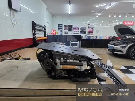 기아 EV6 2열 시트 평탄화 시트 폴딩 구미튜닝 / 구미뿡카 / 구미차박 / 구미 봉곡남로
