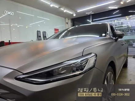 구미랩핑 기아 K8 전체랩핑 제거 후 3M 메트 차콜 메탈릭 전체랩핑 구미튜닝 / 구미뿡카 / 경북랩핑 / 대구랩핑 / 구미 봉곡남로