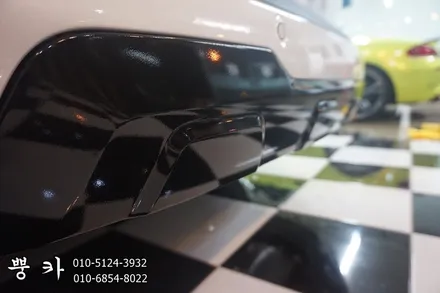 BMW X5 리어 디퓨져 블랙 유광 랩핑 (에이버리) 구미튜닝 / 구미랩핑 / 구미뿡카 / 구미 봉곡남로