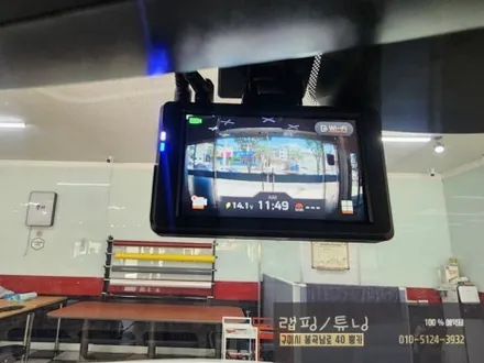 기아 카니발YP 파인뷰 LXQ500 파워 2채널 블랙박스 장착 시공/ 구미랩핑/ 구미튜닝/ 구미뿡카 / 구미 봉곡남로