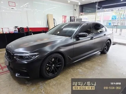 구미랩핑 BMW 5시리즈 G30 전체랩핑 차량 부분 재시공 랩핑 구미뿡카 / 구미 봉곡남로