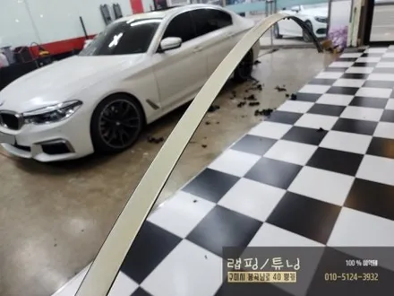 BMW G30 5시리즈 루프스킨 제거 후 시공, PPF 제거 ,라이트PPF 재시공, 윈도우몰딩 랩핑 재시공 구미랩핑 / 구미튜닝 / 구미뿡카 / 구미 봉곡남로