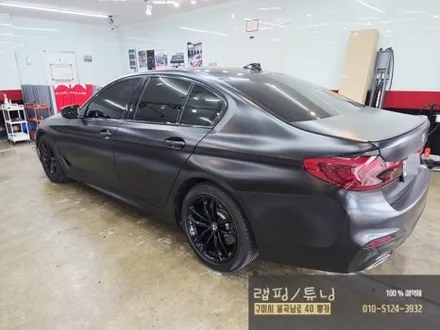 구미랩핑 BMW 5시리즈 G30 전체랩핑 차량 부분 재시공 랩핑 구미뿡카 / 구미 봉곡남로