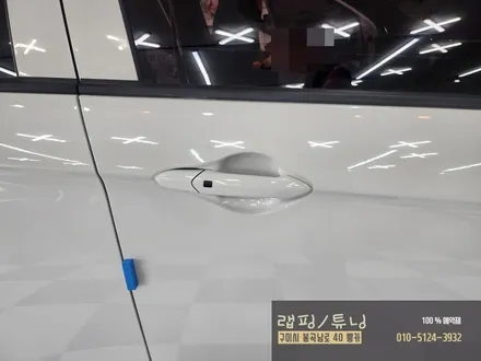 쉐보레 더뉴 스파크 사이드미러 랩핑, 도어캐치 랩핑, 인증LED, 락폴딩 시공 구미튜닝 / 구미랩핑 / 구미뿡카 / 구미 봉곡남로