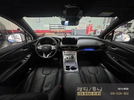 구미 엠비언트 튜닝 싼타페 TM 실내  무드등 시공으로 더욱 화사한 공간 완성 + 그리고 2열 시트 평탄화 시공으로 차박까지! / 구미 봉곡남로