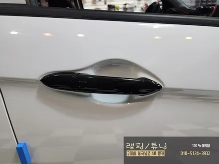 쉐보레 더뉴 스파크 사이드미러 랩핑, 도어캐치 랩핑, 인증LED, 락폴딩 시공 구미튜닝 / 구미랩핑 / 구미뿡카 / 구미 봉곡남로