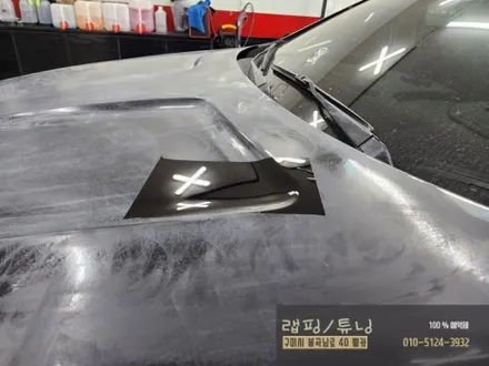 쉐보레 임펠라 도장 불량으로 고광택 랩핑 시공 구미랩핑 / 구미튜닝 / 구미뿡카 / 구미 봉곡남로