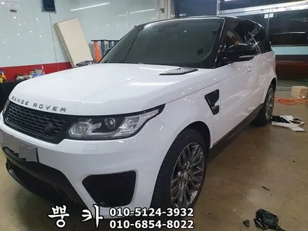 랜지로버 스포츠 상단 투톤 랩핑 구미튜닝 / 구미랩핑 / 구미뿡카 / 구미 봉곡남로