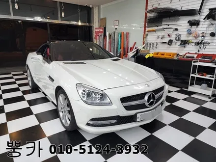 벤츠 SLK 투톤 랩핑 루프스킨 구미랩핑 / 구미튜닝 / 구미뿡카 / 경북랩핑 / 구미 봉곡남로