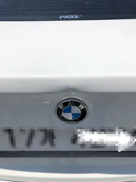BMW 320d (트렁크 덴트) 판교 자동차 외형복원 (백현동, 분당, 판교) / 경기 성남