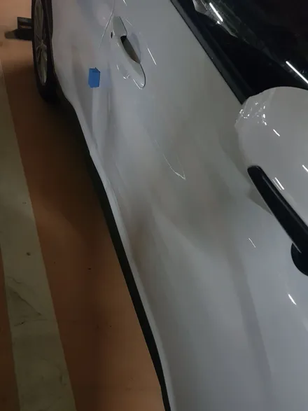 현대자동차 코나 (도어 판금 도색) 판교 자동차 외형복원 (백현동, 분당, 판교) / 경기 성남