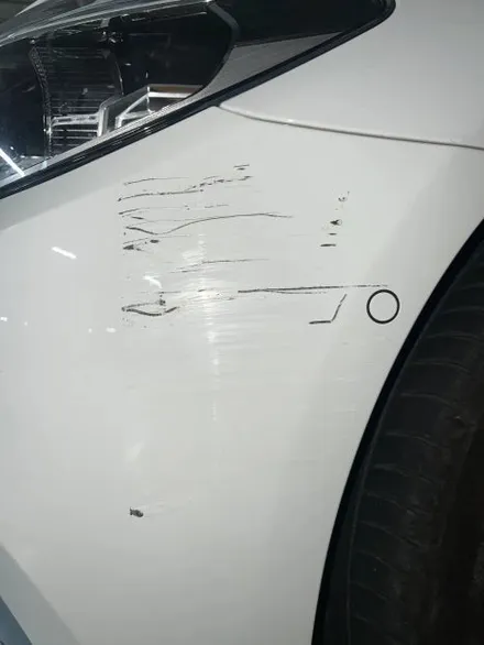 BMW 5시리즈 범퍼 스크래치 판금도색 완벽 복원! / 경기 성남