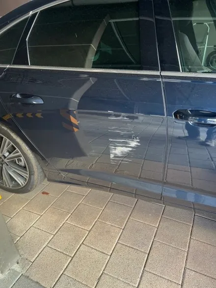 아우디A6 조수석 후도어 스크래치 판금도색 완벽 복원! - 판교자동차외형복원 - / 분당 판금도색 / 분당 수입차 수리 / 경기 성남