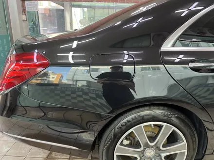 벤츠 S350 (조수석 후도어 펜더 스태프 판금 도색 ) 판교 자동차 외형복원 (백현동, 분당, 판교) / 경기 성남