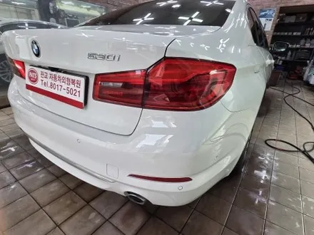 BMW 5시리즈 범퍼 스크래치 판금도색 완벽 복원! / 경기 성남