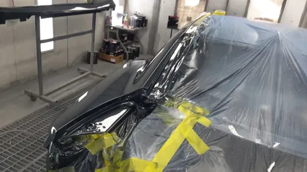 쉐보레 카마로 (도어 펜더 스태프 판금 도색) 판교 자동차 외형복원 (백현동, 분당, 판교) / 경기 성남