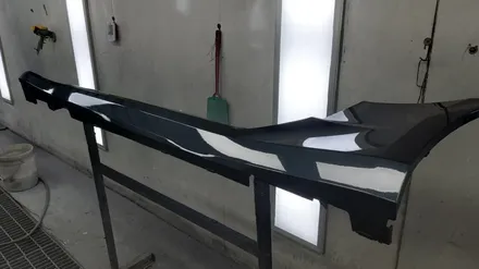 쉐보레 카마로 (도어 펜더 스태프 판금 도색) 판교 자동차 외형복원 (백현동, 분당, 판교) / 경기 성남