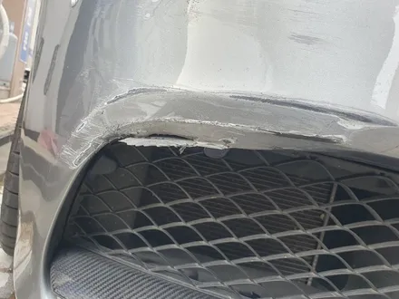 벤츠 C63 AMG (범퍼 보수 도색) 판교 자동차 외형복원 (백현동, 분당, 판교) / 경기 성남