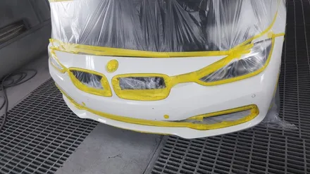BMW 320d (범퍼 보수 도색) 판교 자동차 외형복원 (백현동, 분당, 판교) / 경기 성남
