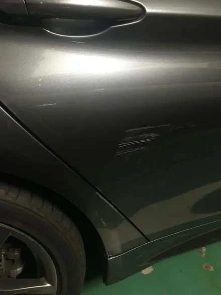 BMW 420i (도어 팬더 스태프 판금 도색) 판교 자동차 외형복원 (백현동, 분당, 판교) / 경기 성남