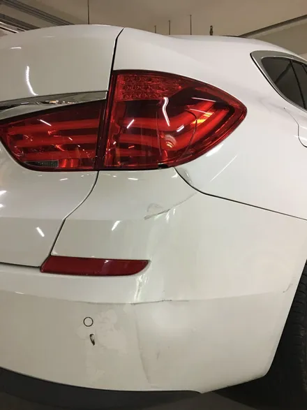 BMW 5GT (범퍼 보수 도색) 판교 자동차 외형복원 (백현동, 분당, 판교) / 경기 성남