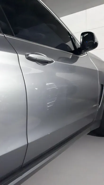 분당 판교 BMW X5 조수석 전도어 스크래치 도색 복원 판금도색 광택이 불가능한 경우 수리 하는 법 / 경기 성남
