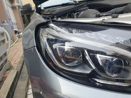 벤츠 C63 AMG (범퍼 보수 도색) 판교 자동차 외형복원 (백현동, 분당, 판교) / 경기 성남