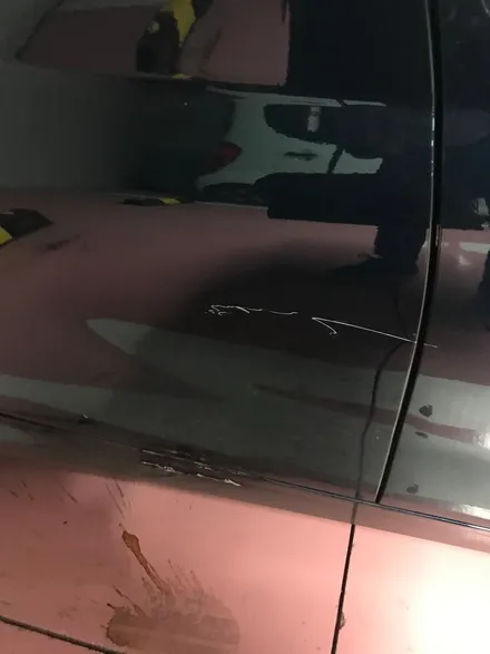BMW 118d (스태프 도어 판금 도색) 판교 자동차 외형복원 (백현동, 분당, 판교) / 경기 성남