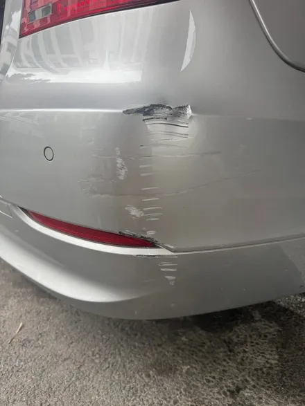 BMW 5시리즈 뒷범퍼 손상 판금도색 완벽 복원! - 판교자동차외형복원 - / 분당 판금도색 / 백현동 도색 / 판교 자동차 수리 / 경기 성남