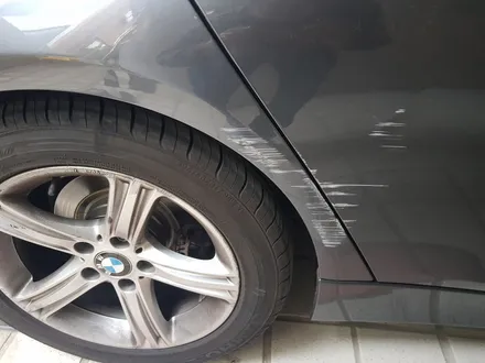 분당 BMW 수리 320D 도어 휀다 판금도색 복원 스크래치 완벽 제거 / 경기 성남