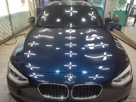 분당 자동차 스크래치 복원 BMW 118d 조수석 도어,휀다,스텝 판금도색 수리 백현동 1급 공업사 / 경기 성남