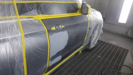 분당 판교 BMW X5 조수석 전도어 스크래치 도색 복원 판금도색 광택이 불가능한 경우 수리 하는 법 / 경기 성남