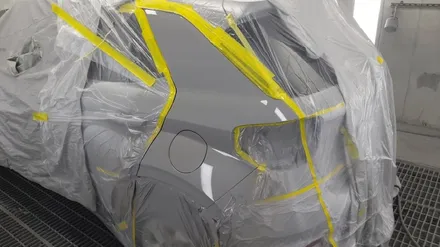 현대 베뉴 (운전석 후 펜더 판금 도색) 판교 분당 자동차 외형복원 / 경기 성남