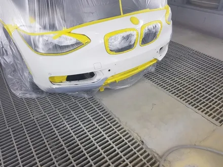 BMW 118d (범퍼 보수 도색) 판교 자동차 외형복원 (백현동, 분당, 판교) / 경기 성남
