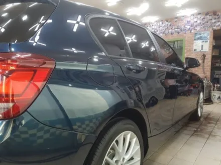 분당 자동차 스크래치 복원 BMW 118d 조수석 도어,휀다,스텝 판금도색 수리 백현동 1급 공업사 / 경기 성남