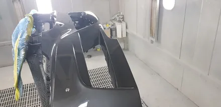 분당 판교 BMW 320D 범퍼 복원 전문점 대물 보험 피해자 앞범퍼 탈착 도장 완벽 복원 수입차 스크래치 수리 / 경기 성남