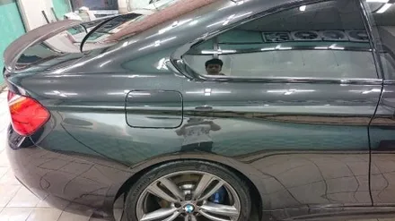 분당 BMW 도색 전문점 428i 조수석 후펜더 스크래치 완벽 복원 수입차 백현동 1급 공업사 합리적인 비용 안내 / 경기 성남