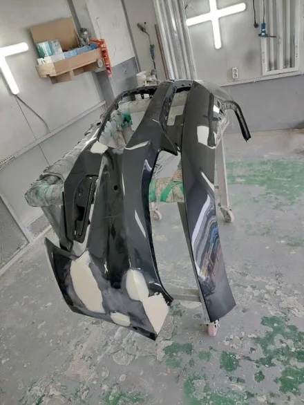 쉐보레 말리부 앞범퍼 / 운전석 전펜더 판금도색 완벽 복원! -판교자동차외형복원 - / 경기 성남