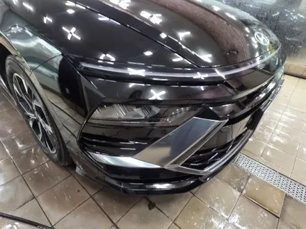 현대 더 뉴 쏘나타 앞범퍼 찌그러짐 판금도색 완벽복원! - 판교자동차외형복원 - / 분당 범퍼 수리 / 분당 판금도색 /분당 외형복원 / 경기 성남