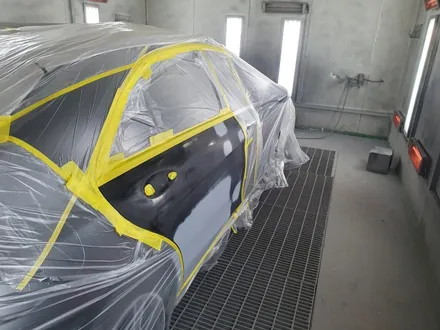 벤츠 S350 (조수석 후도어 펜더 스태프 판금 도색 ) 판교 자동차 외형복원 (백현동, 분당, 판교) / 경기 성남