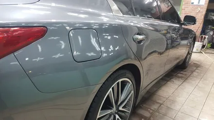 인피니티 Q50 (도어 팬더 판금 도색) 판교 자동차 외형복원 (백현동, 분당, 판교) / 경기 성남
