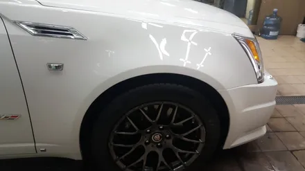 캐딜락 CTS (범퍼 팬더 판금 도색) 판교 자동차 외형복원 (백현동, 분당, 판교) / 경기 성남