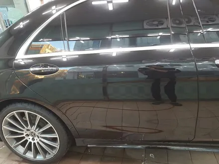 벤츠 S 450 (도어 판금 도색) 판교 자동차 외형복원 (백현동, 분당, 판교) / 경기 성남