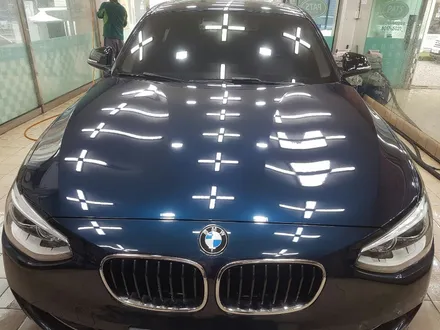 BMW 118d (스태프 도어 판금 도색) 판교 자동차 외형복원 (백현동, 분당, 판교) / 경기 성남