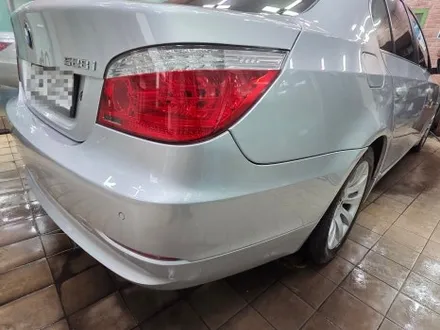 BMW 5시리즈 뒷범퍼 손상 판금도색 완벽 복원! - 판교자동차외형복원 - / 분당 판금도색 / 백현동 도색 / 판교 자동차 수리 / 경기 성남