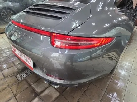 포르쉐911 뒷범퍼 판금도색 외형복원/자차 보험수리 / 경기 성남