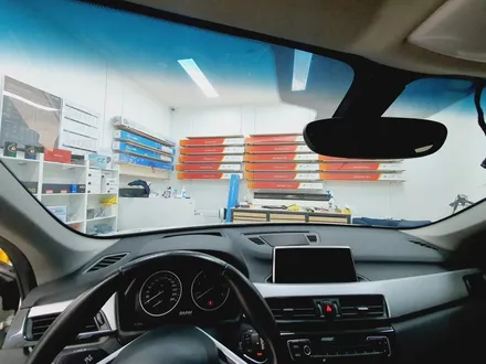 BMW X1 반사썬팅 재시공 티나인V1