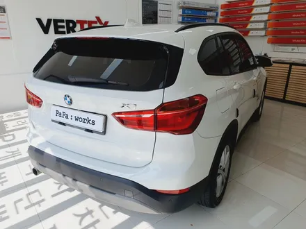 BMW X1 반사썬팅 재시공 티나인V1
